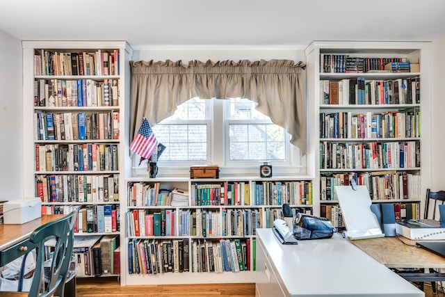38 Rainbow Way, Harwich, MA 02645 - office space with wall of books