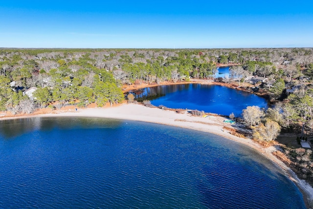 38 Rainbow Way, Harwich, MA 02645 - aerial overview of property's location featuring a nearby body of water and a forest