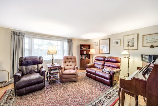 38 Rainbow Way, Harwich, MA 02645 - living room with baseboards and wood finished floors