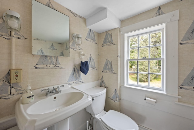 36 Uncle Barneys Rd, West Dennis, MA 02670 - bathroom with toilet and a sink
