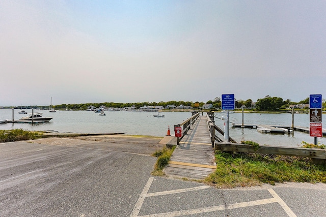 36 Uncle Barneys Rd, West Dennis, MA 02670 - dock with a boat ramp and a water view