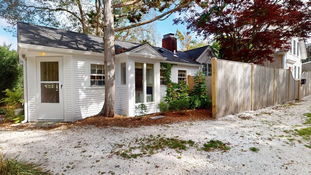 view of back of house