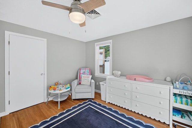 24 Tabor Rd, Forestdale, MA 02644 - bedroom with wood finished floors and a ceiling fan