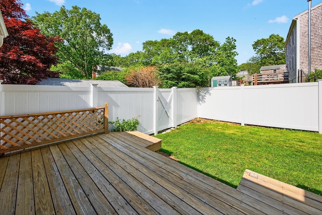 24 Tabor Rd, Forestdale, MA 02644 - deck featuring a fenced backyard