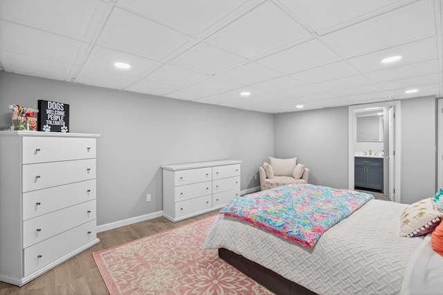24 Tabor Rd, Forestdale, MA 02644 - bedroom featuring wood finished floors, recessed lighting, and connected bathroom