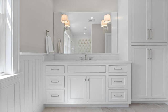 64 Pershing Ln, Orleans, MA 02653 - full bath featuring vanity and a tile shower