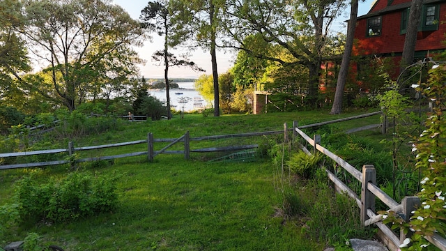 250 Scraggy Neck Rd, Cataumet, MA 02534 - view of yard featuring a water view