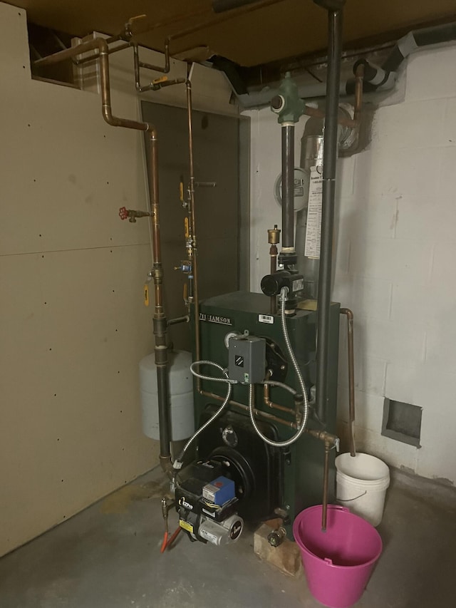 12 Pine Ter, East Sandwich, MA 02537 - utility room with a heating unit