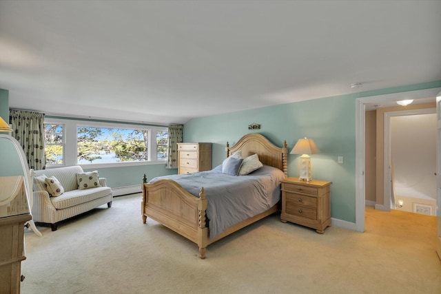 194 John Joseph Rd, Harwich, MA 02645 - bedroom featuring carpet floors and a baseboard heating unit