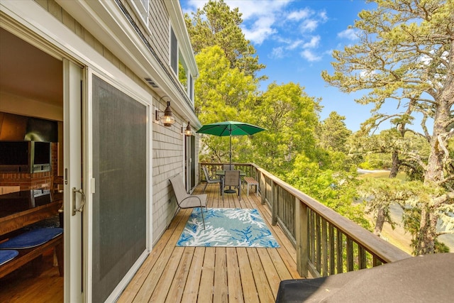194 John Joseph Rd, Harwich, MA 02645 - deck featuring outdoor dining space