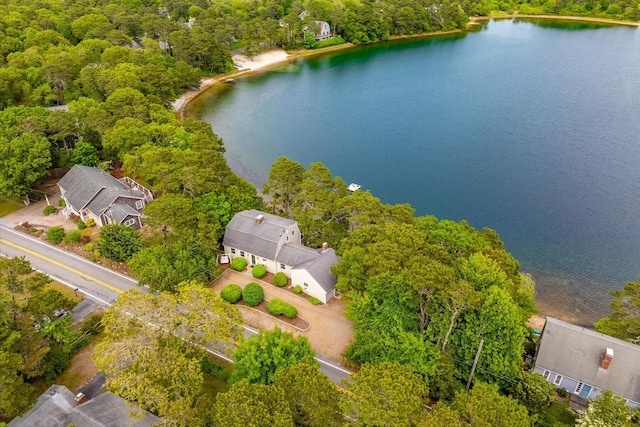 194 John Joseph Rd, Harwich, MA 02645 - bird's eye view of a large body of water and a forest