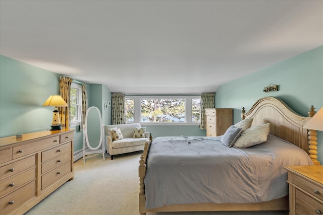 194 John Joseph Rd, Harwich, MA 02645 - bedroom with light colored carpet and a baseboard radiator