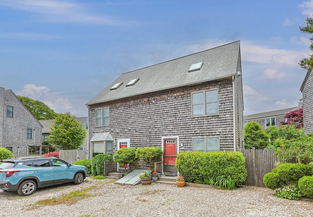 10 Seashore Park Dr Unit Ugg, Provincetown, MA 02657 - view of front of house with roof with shingles