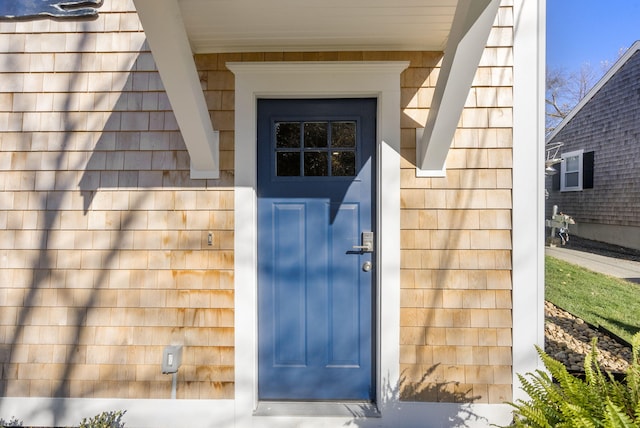 view of property entrance