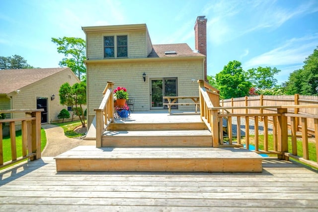 12 Tree Top Ln, East Falmouth, MA 02536 - view of wooden deck