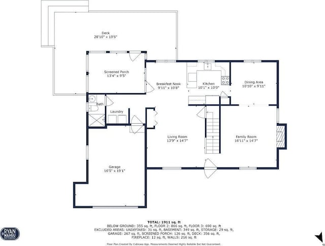 31 Woodridge Rd, East Sandwich, MA 02537 - floor plan / room layout