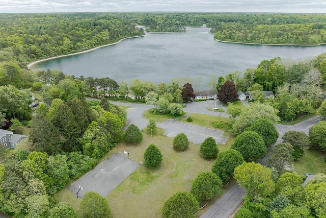 31 Woodridge Rd, East Sandwich, MA 02537 - bird's eye view of a large body of water and a forest