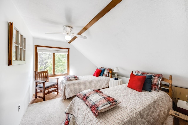190 Meadow Ave W, Wellfleet, MA 02667 - bedroom with carpet and ceiling fan