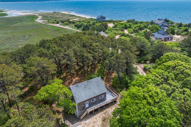 190 Meadow Ave W, Wellfleet, MA 02667 - bird's eye view of a nearby body of water