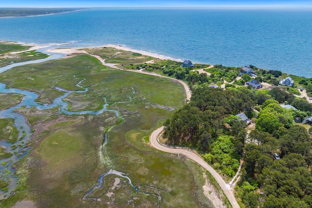 190 Meadow Ave W, Wellfleet, MA 02667 - aerial view of property's location with a nearby body of water