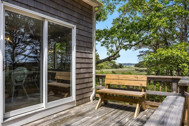 190 Meadow Ave W, Wellfleet, MA 02667 - view of wooden deck
