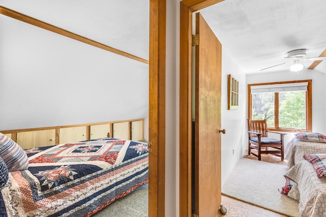 190 Meadow Ave W, Wellfleet, MA 02667 - bedroom featuring carpet flooring and ceiling fan