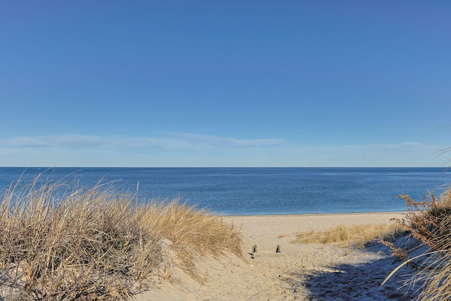 water view with a beach view