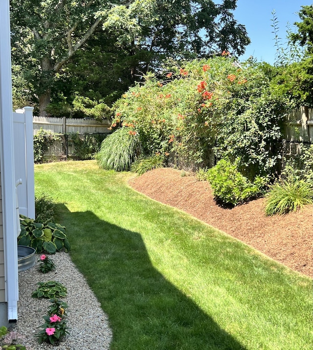 31 Seatucket Rd, East Falmouth, MA 02536 - view of yard featuring fence