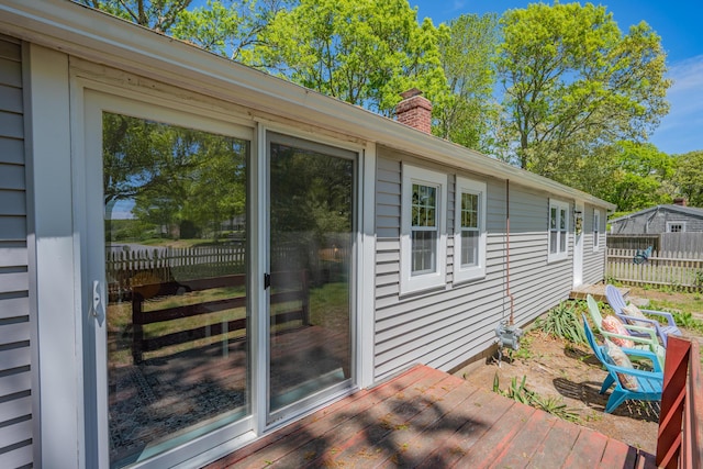 75 Swan Lake Rd, West Yarmouth, MA 02673 - view of deck
