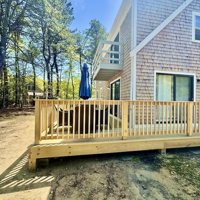 29 Lumberjack Trl, West Yarmouth, MA 02673 - view of wooden deck