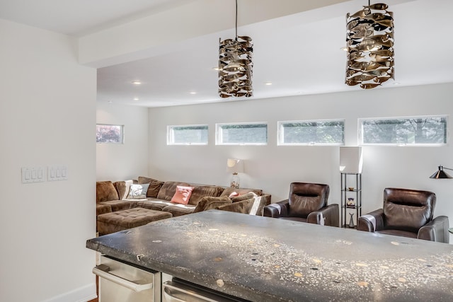 10 Westerly Dr, Bourne, MA 02532 - rec room featuring recessed lighting and baseboards