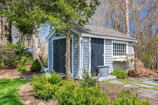 49 Atkins Rd, East Sandwich, MA 02537 - view of shed featuring fence