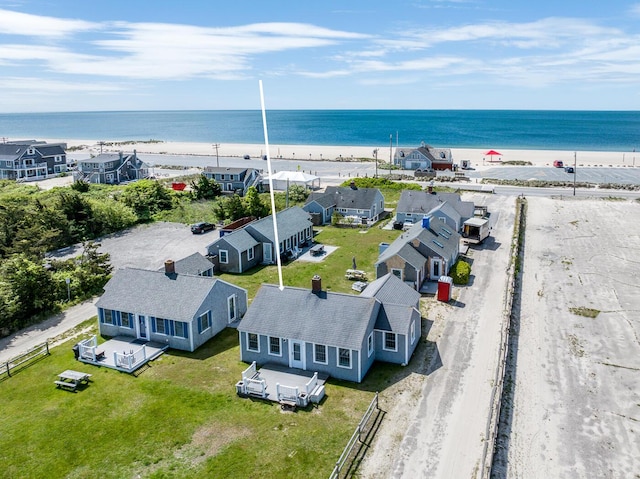 1006 Craigville Beach Rd Unit 4, Centerville, MA 02632 - aerial view of waterfront with a beach