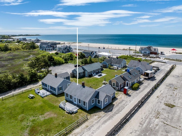 1006 Craigville Beach Rd Unit 4, Centerville, MA 02632 - aerial perspective of suburban area with waterfront with a beach