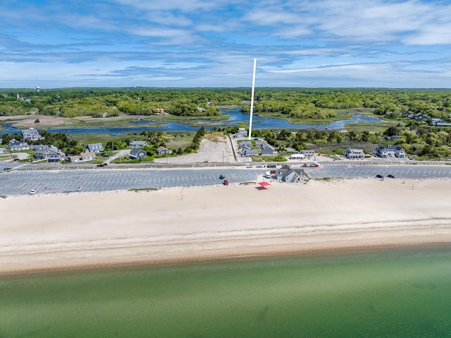 1006 Craigville Beach Rd Unit 4, Centerville, MA 02632 - bird's eye view of expansive beach and a heavily wooded area