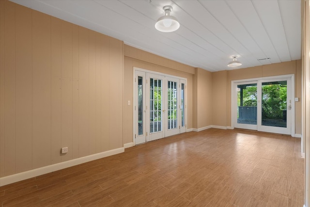 174 Waterway, Mashpee, MA 02649 - spare room featuring baseboards and wood finished floors