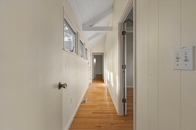 174 Waterway, Mashpee, MA 02649 - corridor featuring light wood finished floors and baseboards