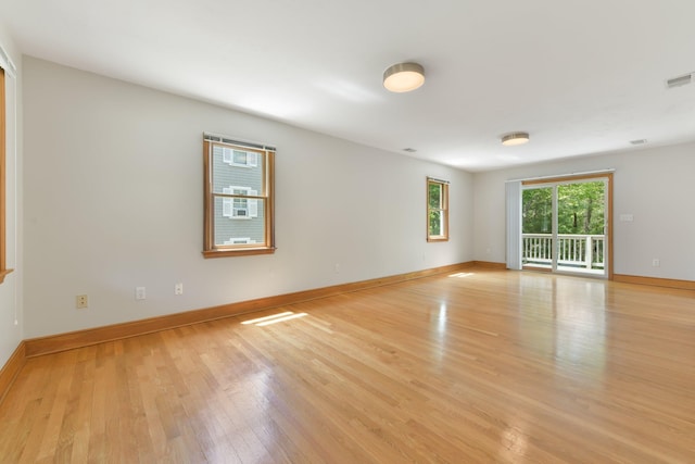 1311 Main St, Cotuit, MA 02635 - unfurnished room with light wood-style floors and baseboards