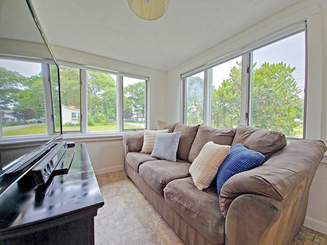 15 Fir St, Wareham, MA 02571 - sunroom / solarium with healthy amount of natural light and stone finish flooring