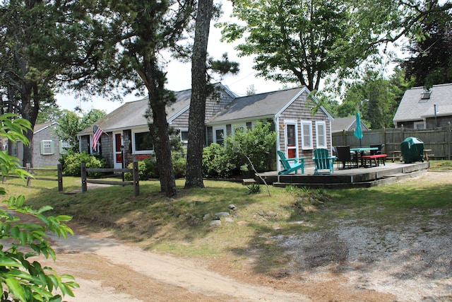 view of front of house