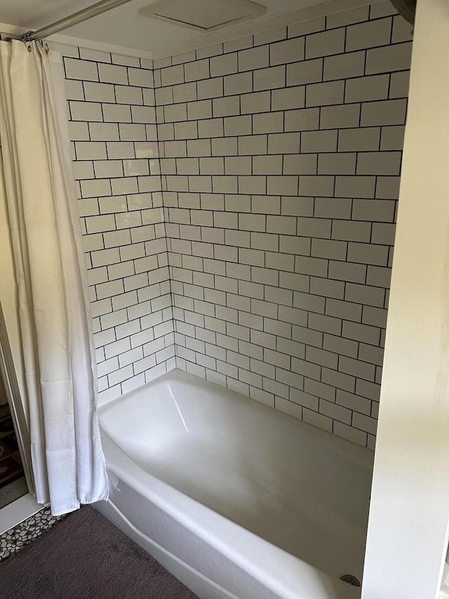 53 Highland Rd, North Truro, MA 02652 - full bath featuring shower / bathtub combination with curtain