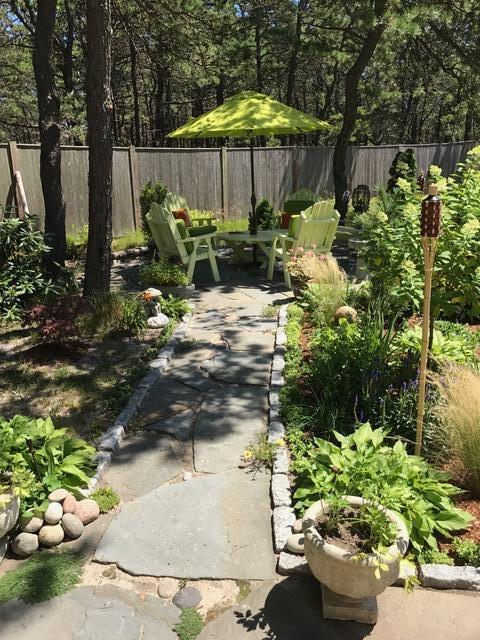 53 Highland Rd, North Truro, MA 02652 - view of yard with fence and a patio