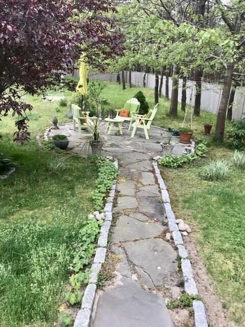 53 Highland Rd, North Truro, MA 02652 - view of yard with fence and a patio area