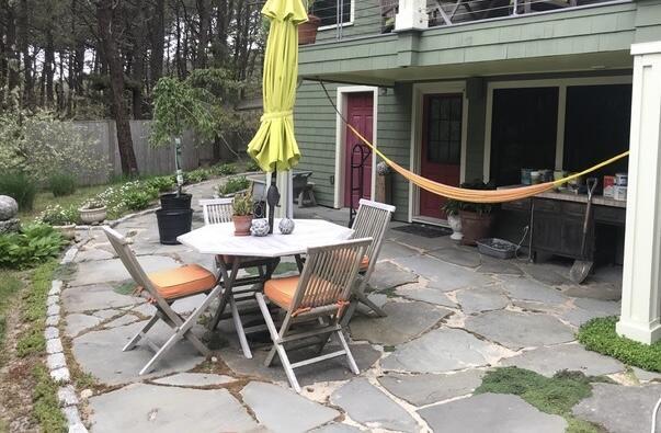 53 Highland Rd, North Truro, MA 02652 - view of patio / terrace featuring outdoor dining area and fence