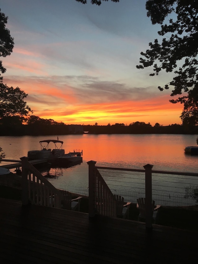 122 Point Of Pines Ave, Centerville, MA 02632 - dock area with a water view