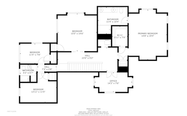 122 Point Of Pines Ave, Centerville, MA 02632 - floor plan / room layout