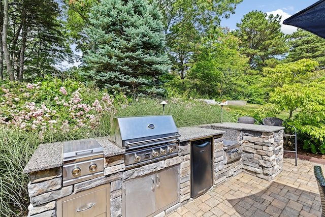 5 Bosuns Ln, Bourne, MA 02532 - view of patio / terrace featuring exterior kitchen