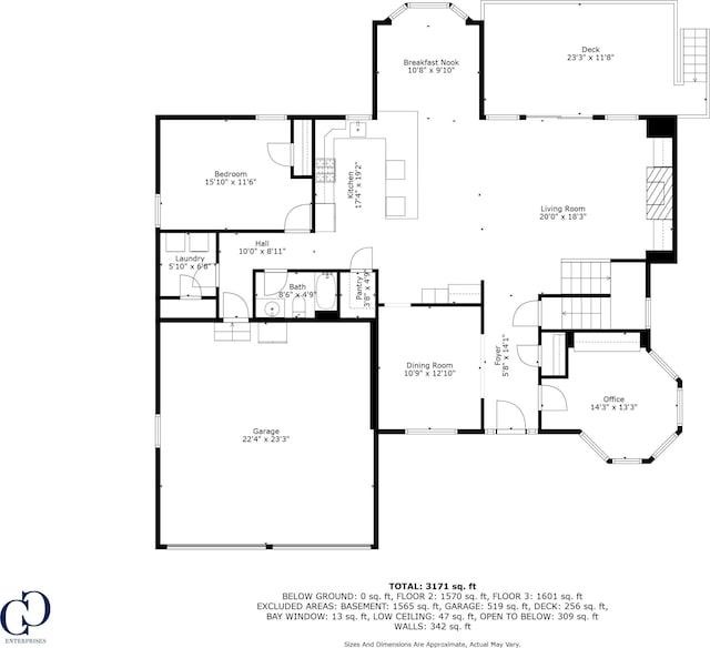 5 Bosuns Ln, Bourne, MA 02532 - view of room layout