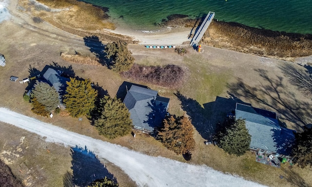 150 Old State Hwy Unit 4, Eastham, MA 02642 - bird's eye view featuring a water view