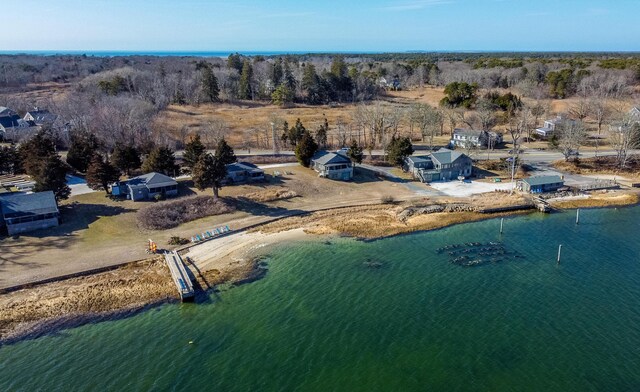 150 Old State Hwy Unit 4, Eastham, MA 02642 - bird's eye view featuring a water view